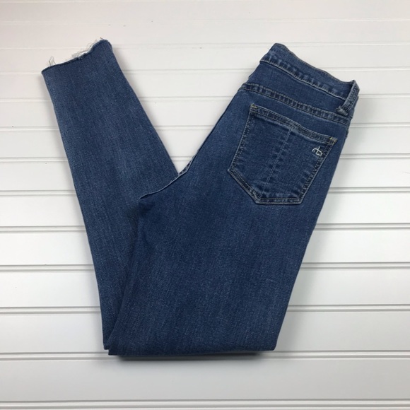 rag & bone high rise skinny jeans step hem EUC - Picture 8 of 14